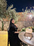عباية بقماش جاكار اسود🖤